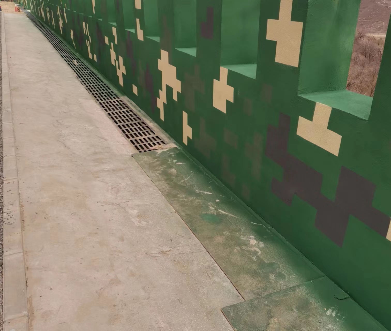 潮州围墙迷彩喷涂,数迷彩漆